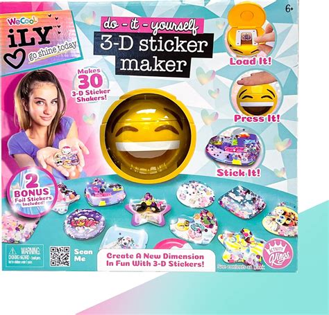 ACTIVITY KINGS ILY DIY 3D Sticker Maker : Buy Online at Best Price in ...
