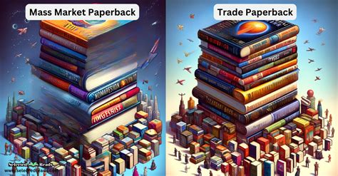 Mass Market Paperback Vs. Paperback Easily Explained