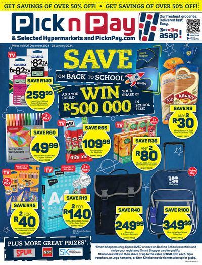Pick n Pay in Hoedspruit | Back to school Specials & Catalogues | Tiendeo