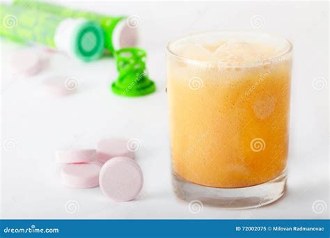 Effervescent Vitamin Tablets Stock Image - Image of healthcare ...