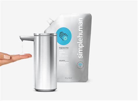 hand sanitizing – Simplehuman