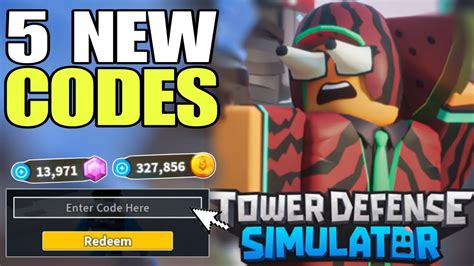 *NEW* TOWER DEFENSE SIMULATOR CODES 2024 JANUARY | TDS CODES | TDS CODE ...