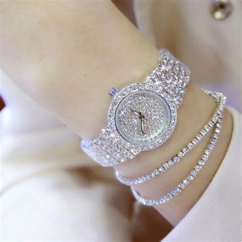 Luxury Women Watches Diamond Famous Brand Elegant Quartz Watches ...