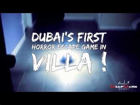 DUBAI'S First Horror/Escape Game in VILLA! -DeepDarkDubai- - YouTube