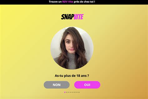 Analyse du site de rencontre Snap-Vite