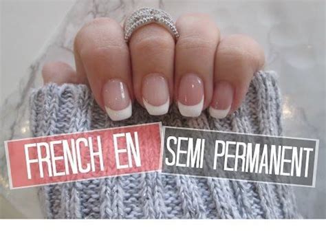 TUTO Pas-à-pas French en Semi-Permanent | Melissa Easy Nails - YouTube ...