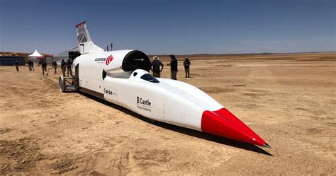 Bloodhound Rocket Car Will Try To Break The 1,000 MPH Barrier