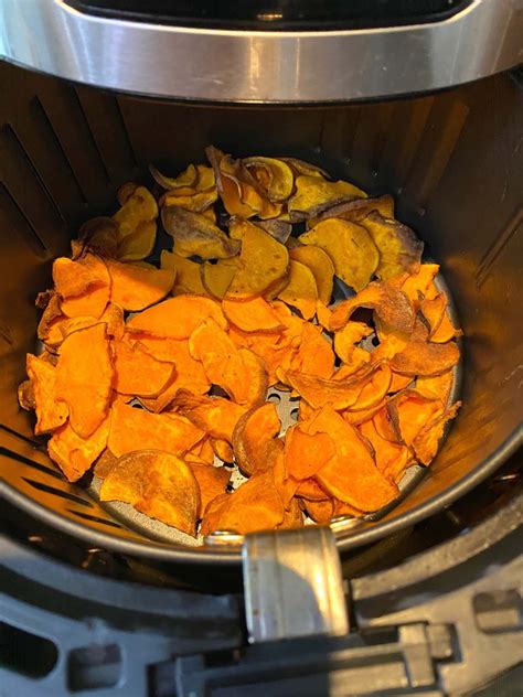 Air Fryer Sweet Potato Chips – Melanie Cooks