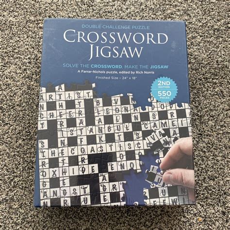 Crossword Jigsaw Puzzle 2nd Edition: 550 Pieces, Game by Babalu NEW ...