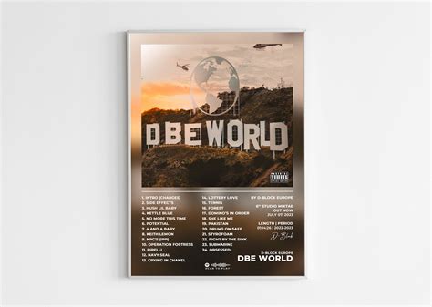 DBE World D-Block Europe Poster – Backyard