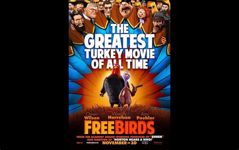 Photo : Affiche du film Free Birds. - Purepeople