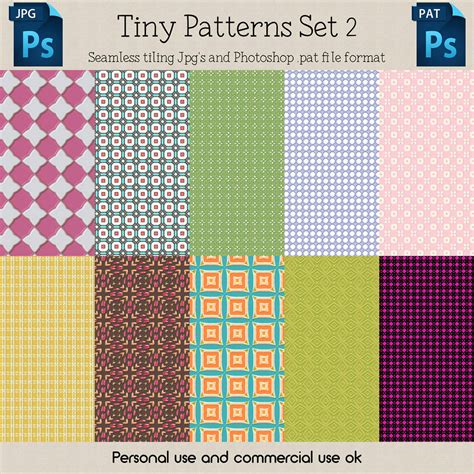 Free Tiny Patterns Set 2 by HGGraphicDesigns on DeviantArt