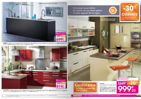 Promotion sur les cuisines Conforama