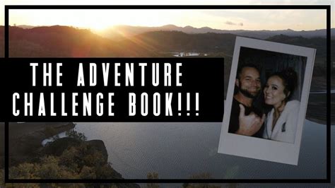 We Bought The Adventure Challenge Book - couples edition, in bed, dinner dates
