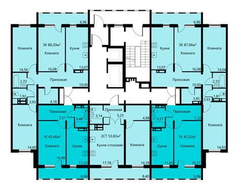 1-комнатная квартира-215, ЖК Кронштадтская, 39, Дом: 1, Этаж: 3