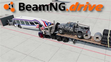 BeamNG Mayhem Truck: 3500HP Semi vs Bus Crash Test – Ultimate ...
