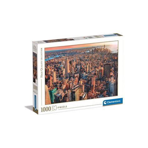 Clementoni Collection New York City 1000 Pieces, Made In Italy, Jigsaw ...