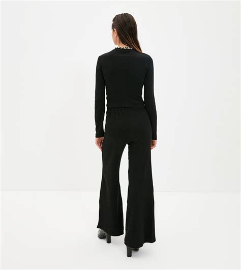 Buy Trendyol Basic Co Ords Set In Black | 6thStreet Saudi Arabia