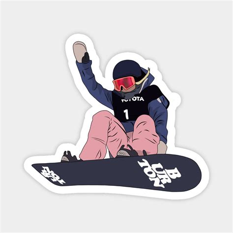 Chloe Kim Snowboard by hevding | Snowboard stickers, Chloe kim, Snowboard