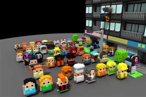 400 Free Voxel Models for Creating Voxel Art and Games - Mega Voxels
