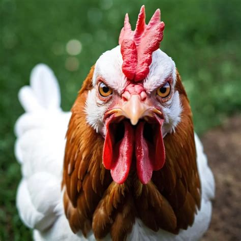 angry chicken