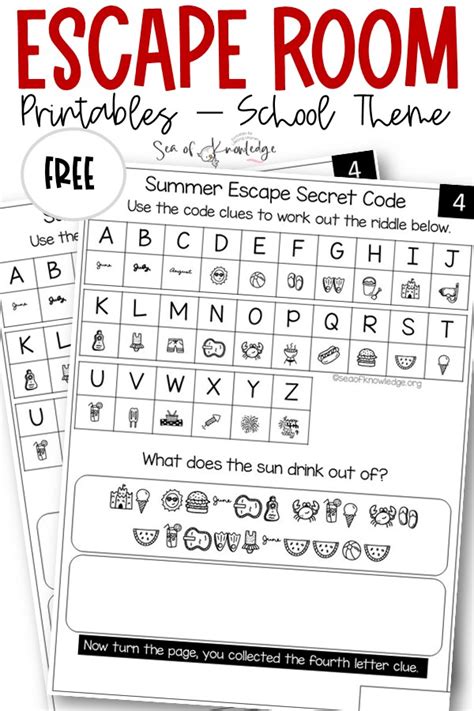 Fun and Educational Escape Room Riddles and Answers for Kids