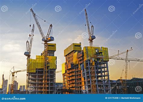 Big construction site stock photo. Image of engineering - 23175308
