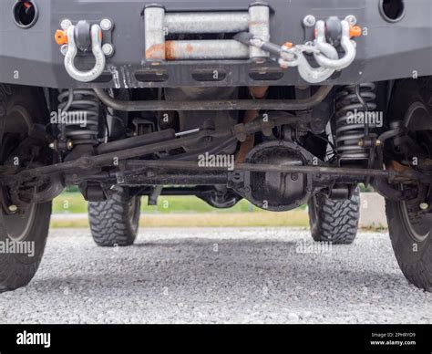 Off-road car suspension Stock Photo - Alamy