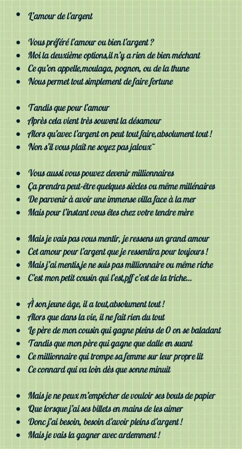 L’amour de l’argent(poésie) | Poeme et citation, Poème d'amour, Fond d ...