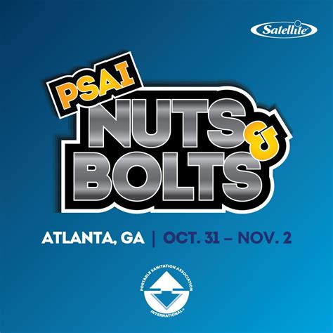 Satellite Industries on LinkedIn: Join PSAI at the 2023 Nuts and Bolts ...