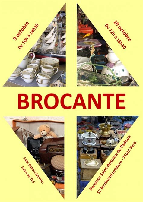 Brocante - Diocèse de Paris