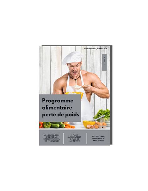 Programme alimentaire perte de poids Homme DRAVEL | Dravel