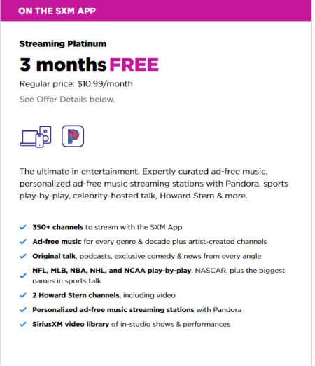 SiriusXM Canada free trial no credit card! Listen for FREE
