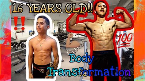 Body Transformation (16 Years old) - YouTube
