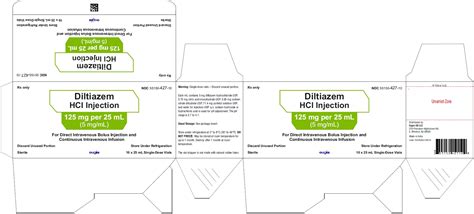 DailyMed - DILTIAZEM HYDROCHLORIDE injection, solution