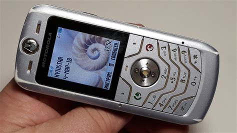 Motorola L6. Металлический ретро телефон из прошлого. Первое включение легенды.