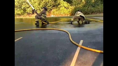 Nozzle Forward Training at Powdersville Volunteer Fire Department