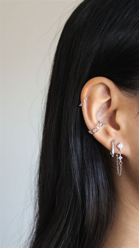 Silver Ear Stacking Ideas for Stylish Ear Candy