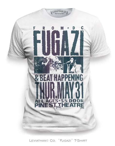 fugazi-tshirt-men, camiseta
