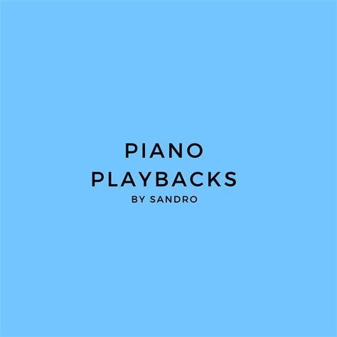 Shop | Piano-Playbacks