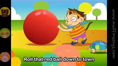 Roll That Ball _ Children Nursery Poem And Song