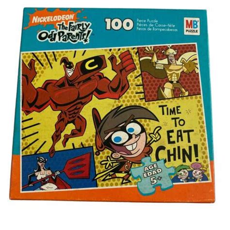 Sealed 2003 Nickelodeon The Fairly Odd Parents 100 Piece Jigsaw Puzzle ...
