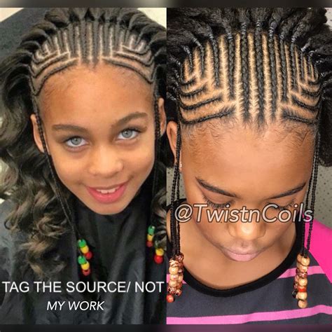 Toddler Braided Hairstyles, Natural Braided Hairstyles, Natural Hair ...