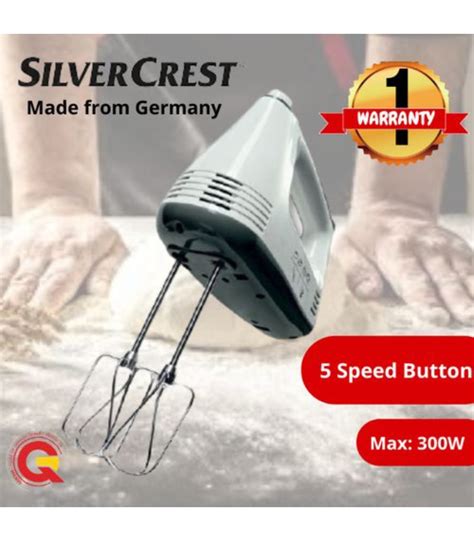 Silvercrest Hand Mixer Set – Gerqua