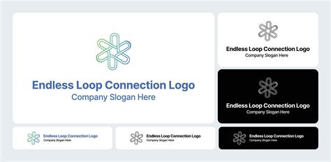 Endless Loop Connection Logo- Infinite and Continuous Design 59018193 ...