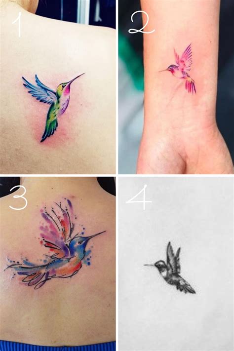 Hummingbird Tattoo For Women