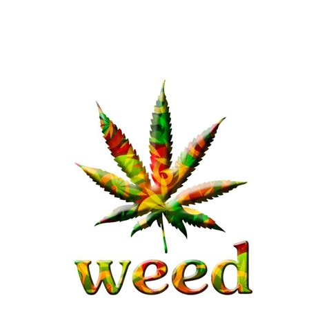 Marijuana leaf bright graphic free image download