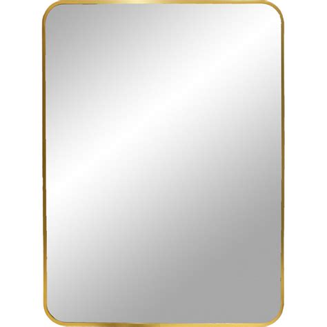 Miroir mural Madrid - Laiton - Miroirs muraux et miroirs d'entrée ...