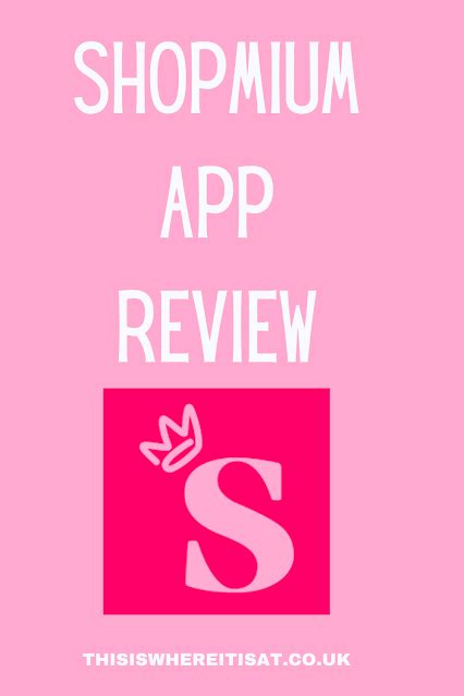 Shopmium app review. - THIS IS WHERE IT IS AT