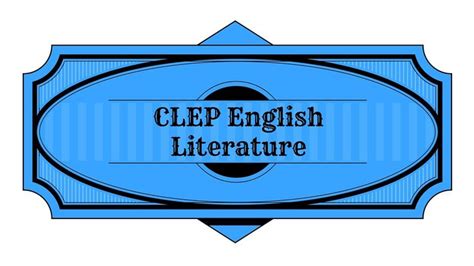 Free In-depth CLEP English Literature Study Guide | Literature study ...